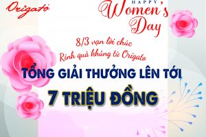Thể lệ minigame “8/3 vạn lời chúc, rinh quà khủng từ Origato”